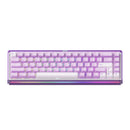 Akko Ray68 RGB Wired Mechanical Keyboard (Misty Purple & White) (Akko AstroAim Magnetic Switch)