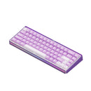 Akko Ray68 RGB Wired Mechanical Keyboard (Misty Purple & White) (Akko AstroAim Magnetic Switch)