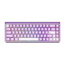 Akko Ray68 RGB Wired Mechanical Keyboard (Misty Purple & White) (Akko AstroAim Magnetic Switch)