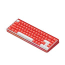 Akko Ray68 RGB Wired Mechanical Keyboard (Misty Red & White)