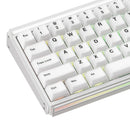Akko Ray68 RGB Wired Mechanical Keyboard (Misty White) (Akko AstroAim Magnetic Switch) (101-RA68B-001)
