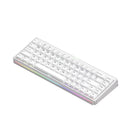 Akko Ray68 RGB Wired Mechanical Keyboard (Misty White) (Akko AstroAim Magnetic Switch) (101-RA68B-001)