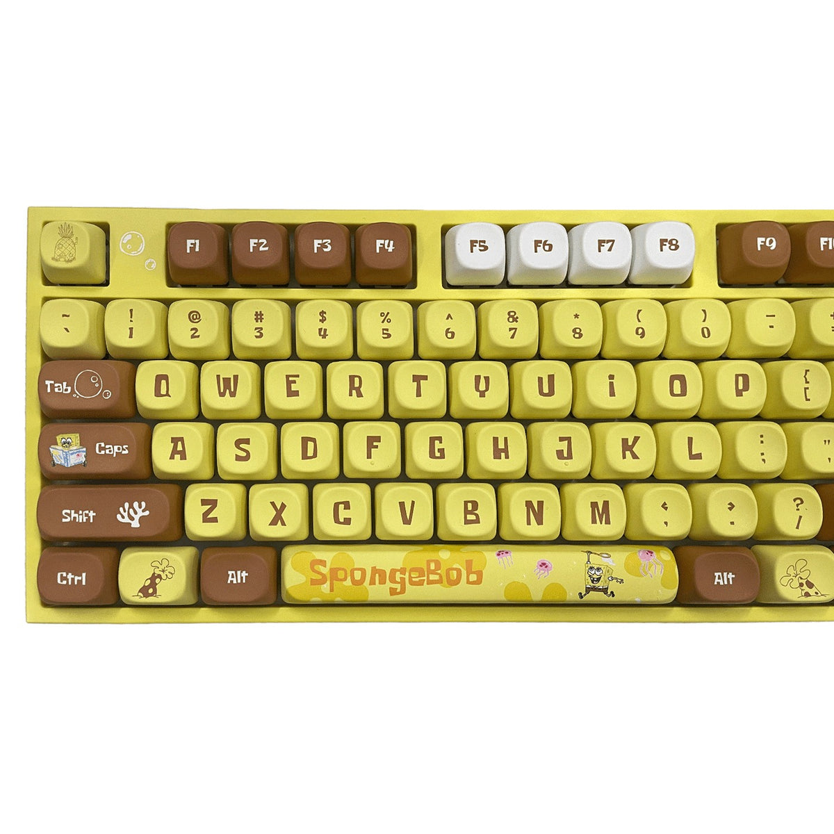 Akko SpongeBob 5108 V5 Multi-Mode RGB Mechanical Keyboard (Akko V3 Piano Pro) (103-K051A-043)