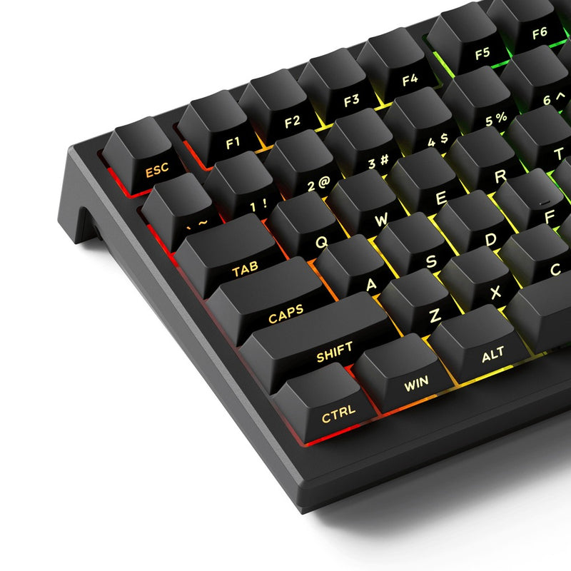 Akko TAC75 HE Shine-Through Black Wired ARGB Mechanical Keyboard