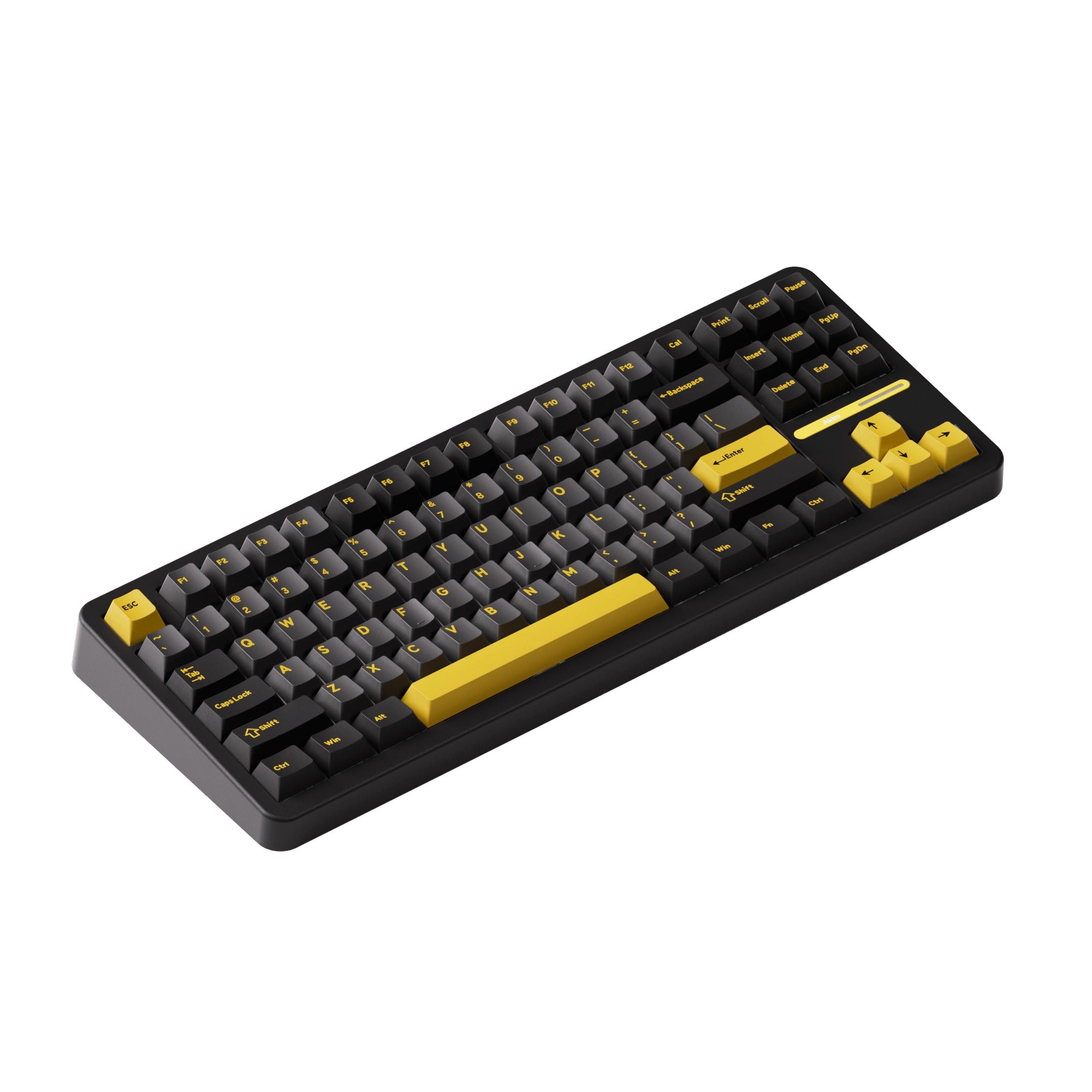 Akko TAC87 Black & Gold Multi-Mode RGB Hot-Swappable Mechanical Keyboard