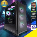 Alpha Airone 300 X Mesh Black Desktop Gaming PC | AMD Ryzen 5 5600 | 16GB RAM | 512GB SSD | RTX 3050 | Windows 11 Pro