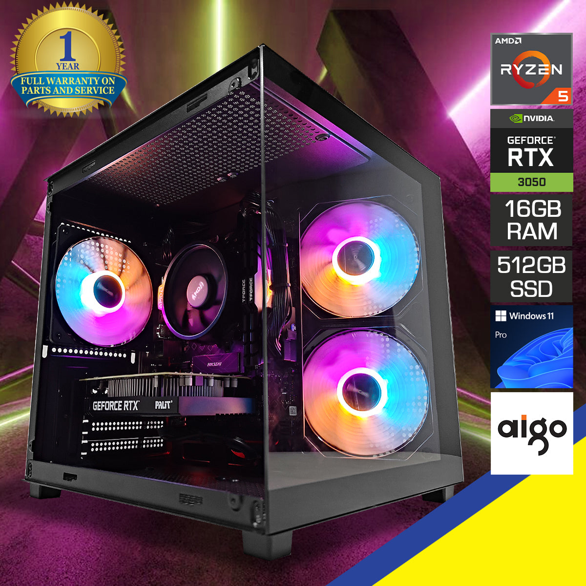 Alpha Apollo A275 Black Desktop Gaming PC
