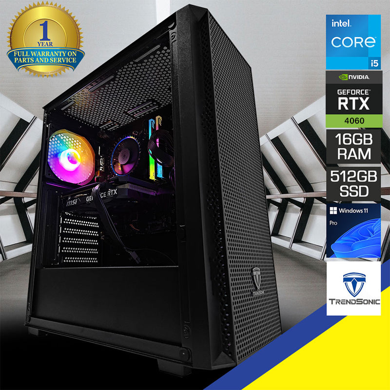 Alpha Breeze Black Desktop Gaming PC