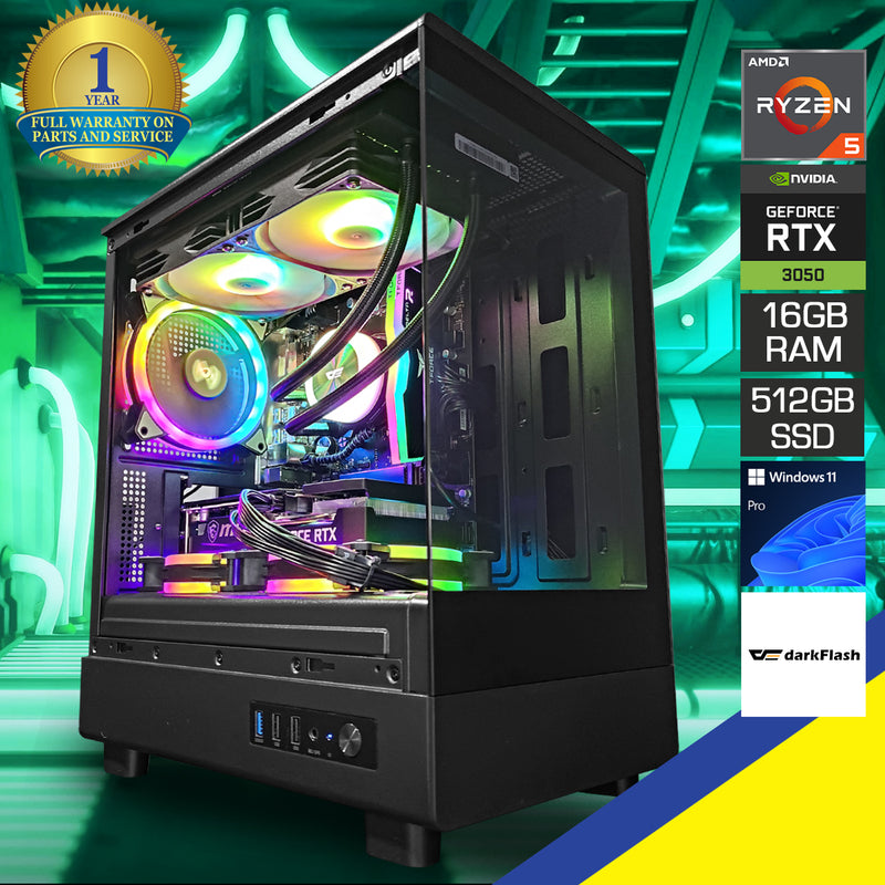 Alpha DB330M Black Desktop Gaming PC