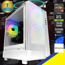 Alpha DB330M Mesh White Desktop Gaming PC