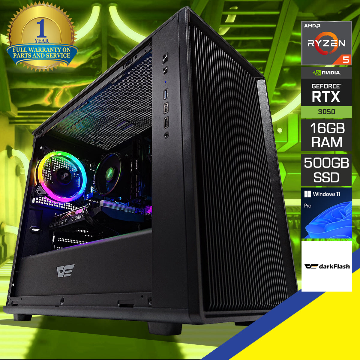 Alpha DB460M Black Desktop Gaming PC | DataBlitz