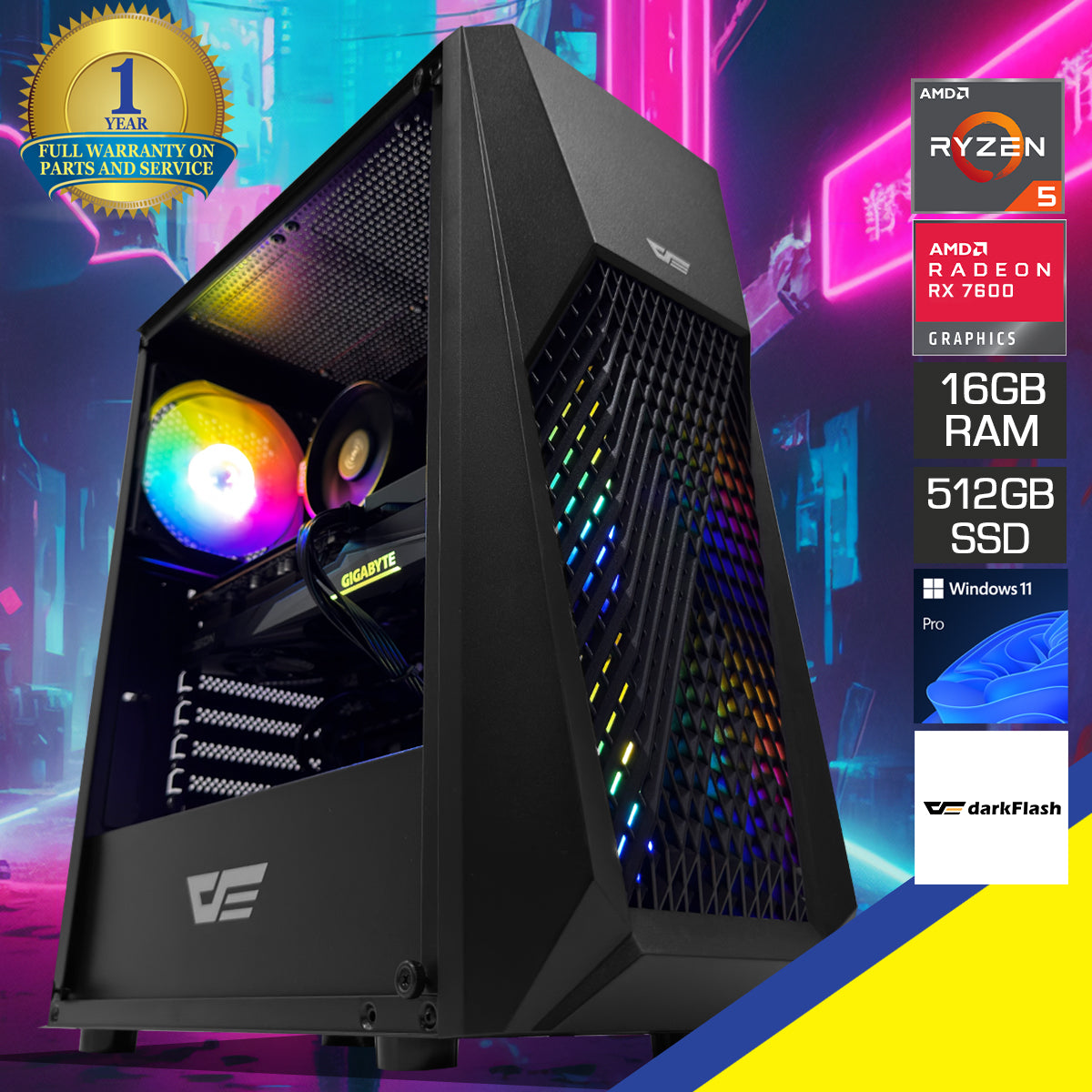 Alpha DK150 Black Desktop Gaming PC