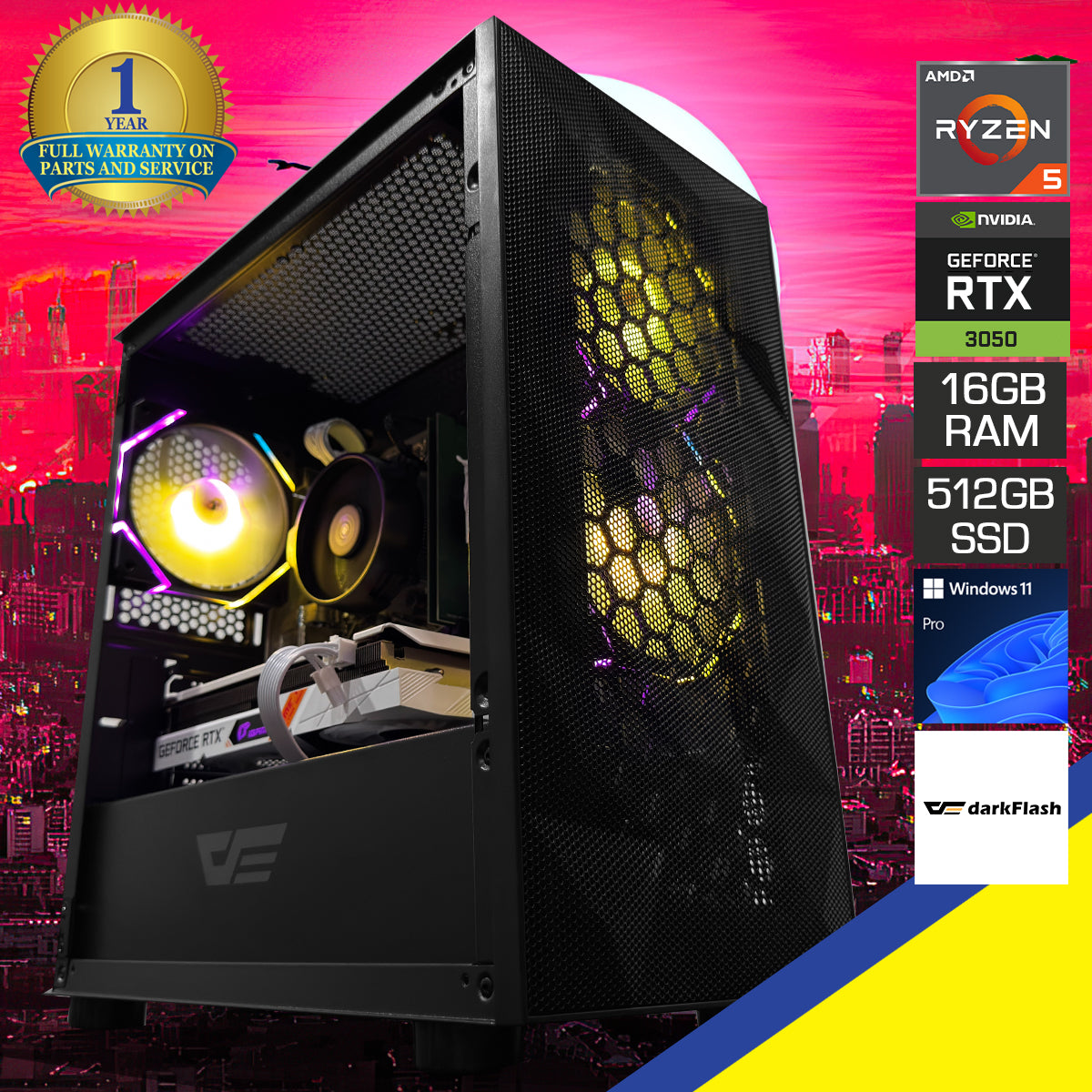 Alpha DLM21 Black Desktop Gaming PC