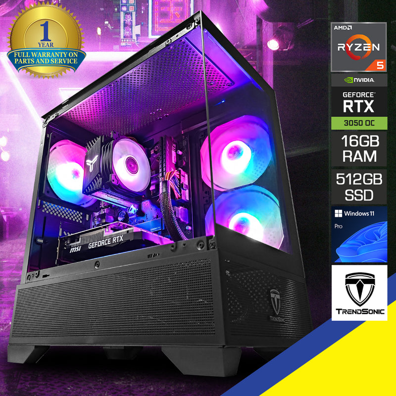 Alpha Eris Black Desktop Gaming PC | DataBlitz