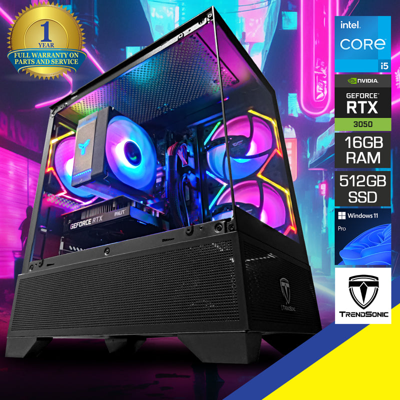 Alpha Eris Black Desktop Gaming PC