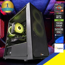 Alpha Gamma C50 Black Desktop Gaming PC | Ryzen 5 5500 | 16GB RAM | 500GB SSD | RTX 4060 | Windows 11 Pro