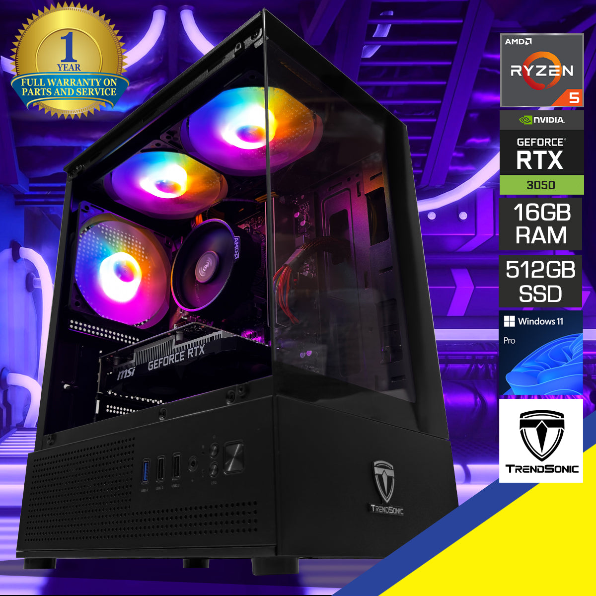 Alpha Juro Black Desktop Gaming PC
