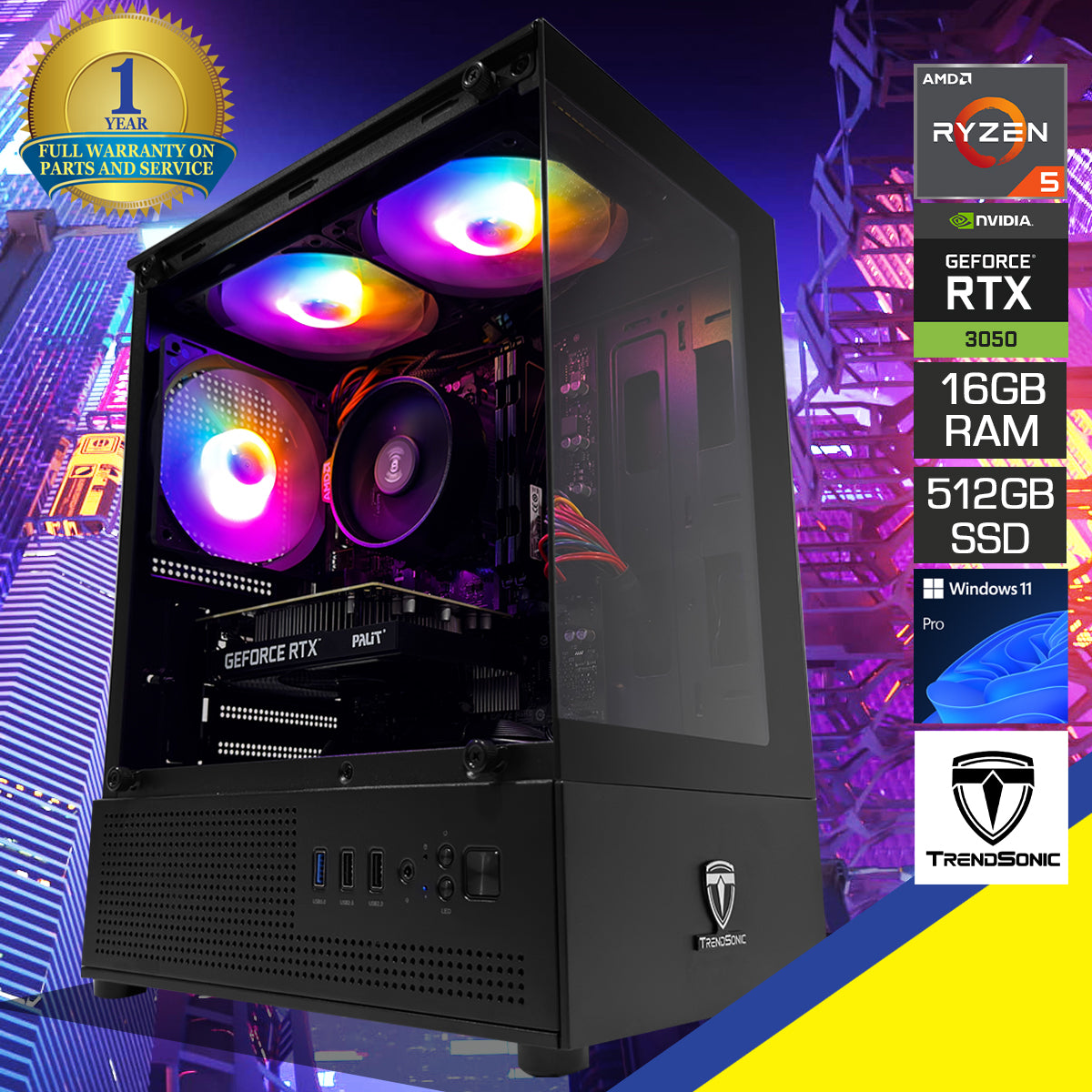 Alpha Juro Black Pro Desktop Gaming PC