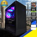 Alpha M305 TG Black Desktop Gaming PC