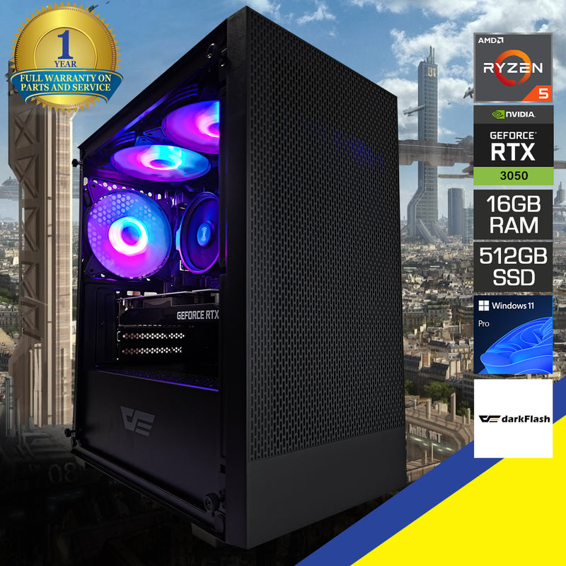 Alpha M305 TG Black Desktop Gaming PC