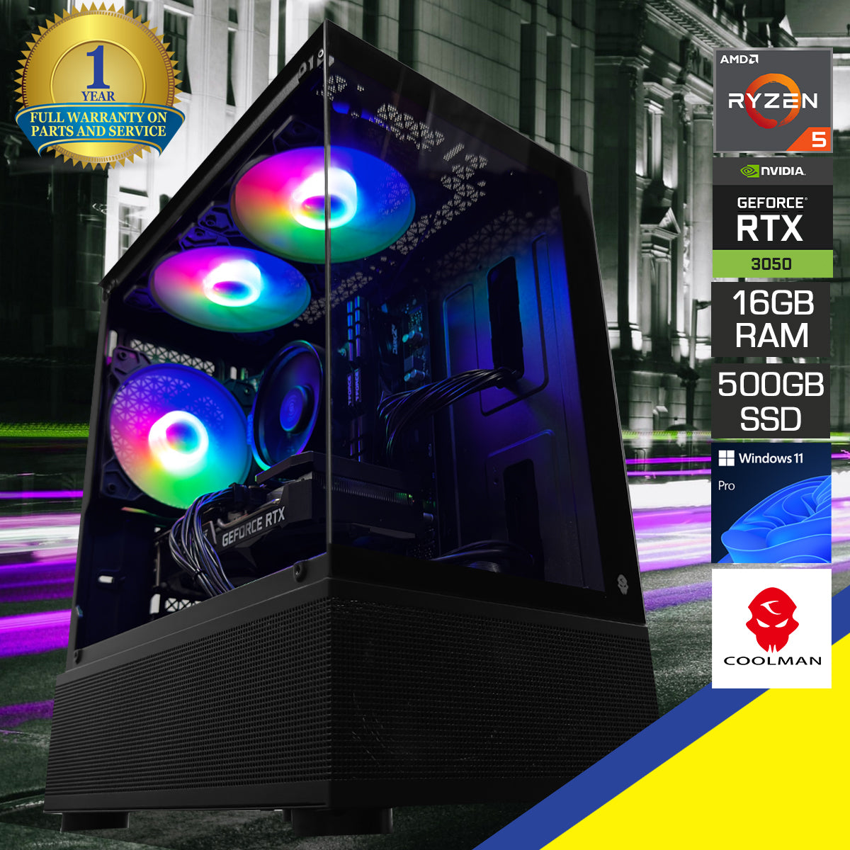 Alpha Reyna Black Desktop Gaming PC | Datablitz