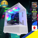 Alpha Reyna White Desktop Gaming PC