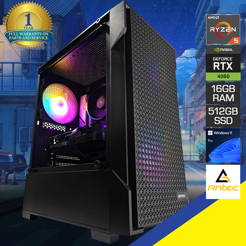 Alpha VX100M Black Desktop Gaming PC