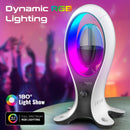 Promate Alpha-X Dynamic High Fidelity Dual Mode RGB Speaker w/ Headphone Stand & USB Hub
