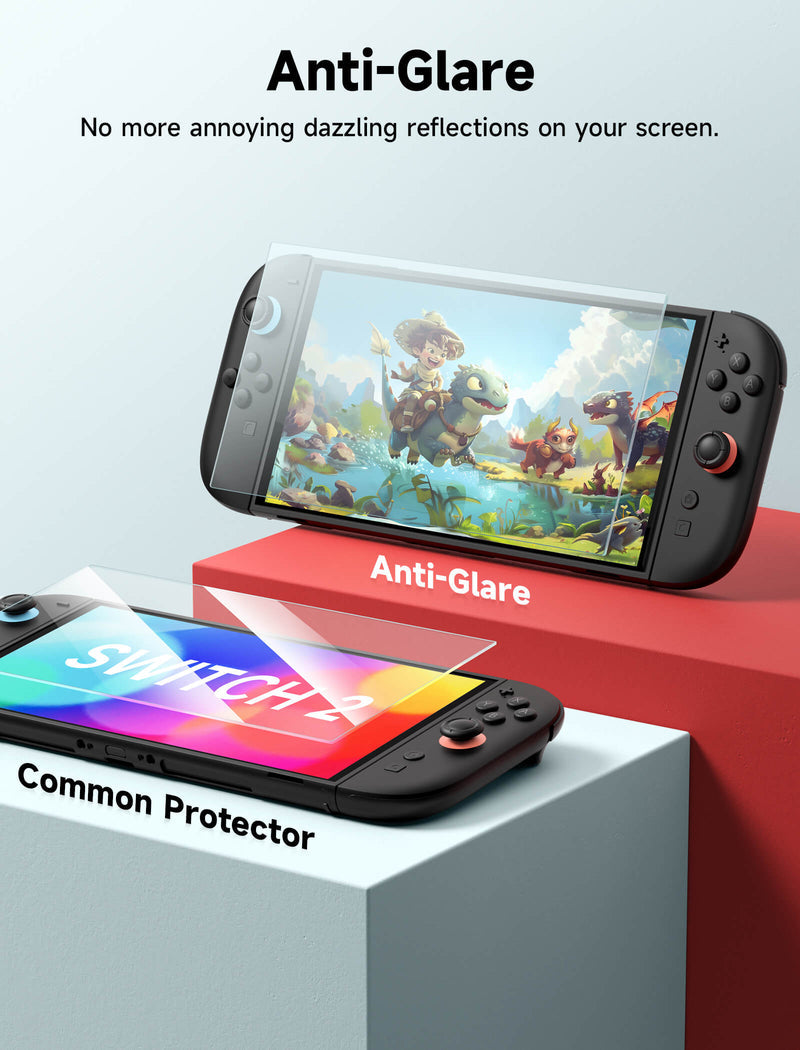 JSAUX Ultra Clear Anti-Glare Matte Tempered Glass Protector