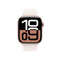 Apple Watch Series 10 GPS 42mm Aluminum Case with Light Blush Sport Band - M/L (Rose Gold) (MWWJ3ZP/A)