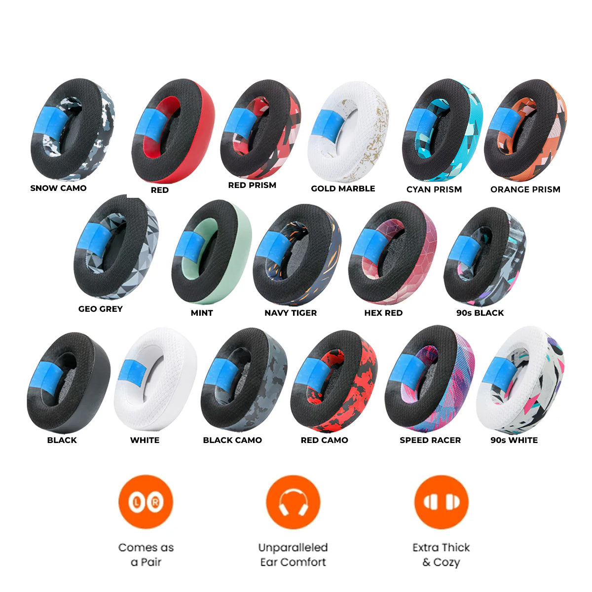 Wicked Cushions Arctis Nova Pro Wireless Earpads - WC FreeZe Cooling Gel 
