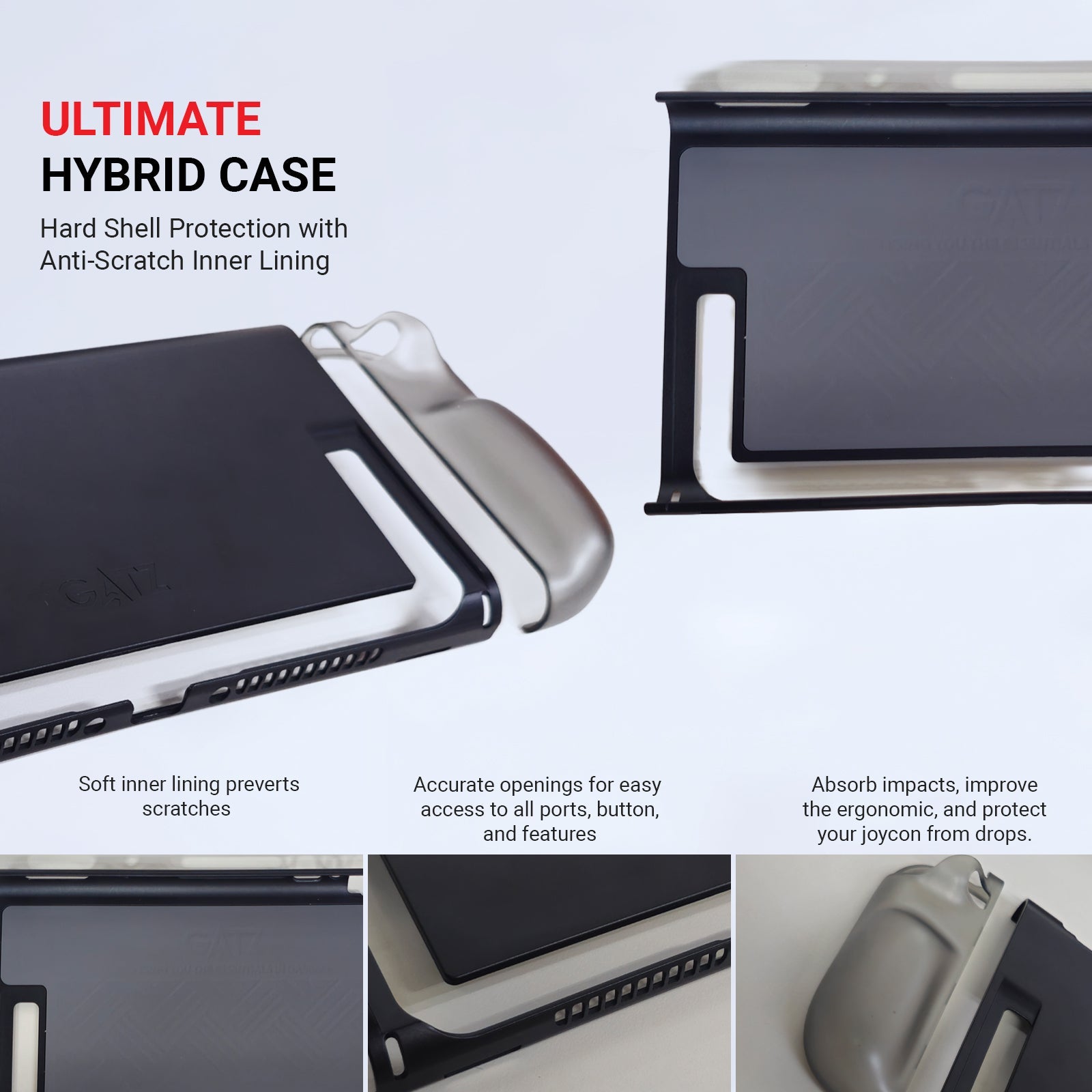 GATZ Phantom Ultra N2 Protective Pack for Switch 2
