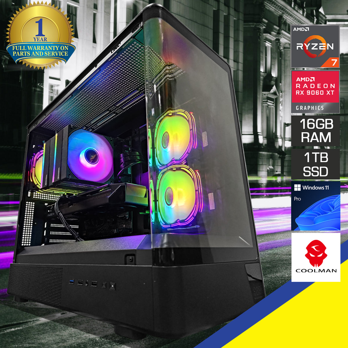 Aurora Astra Black Desktop Gaming PC