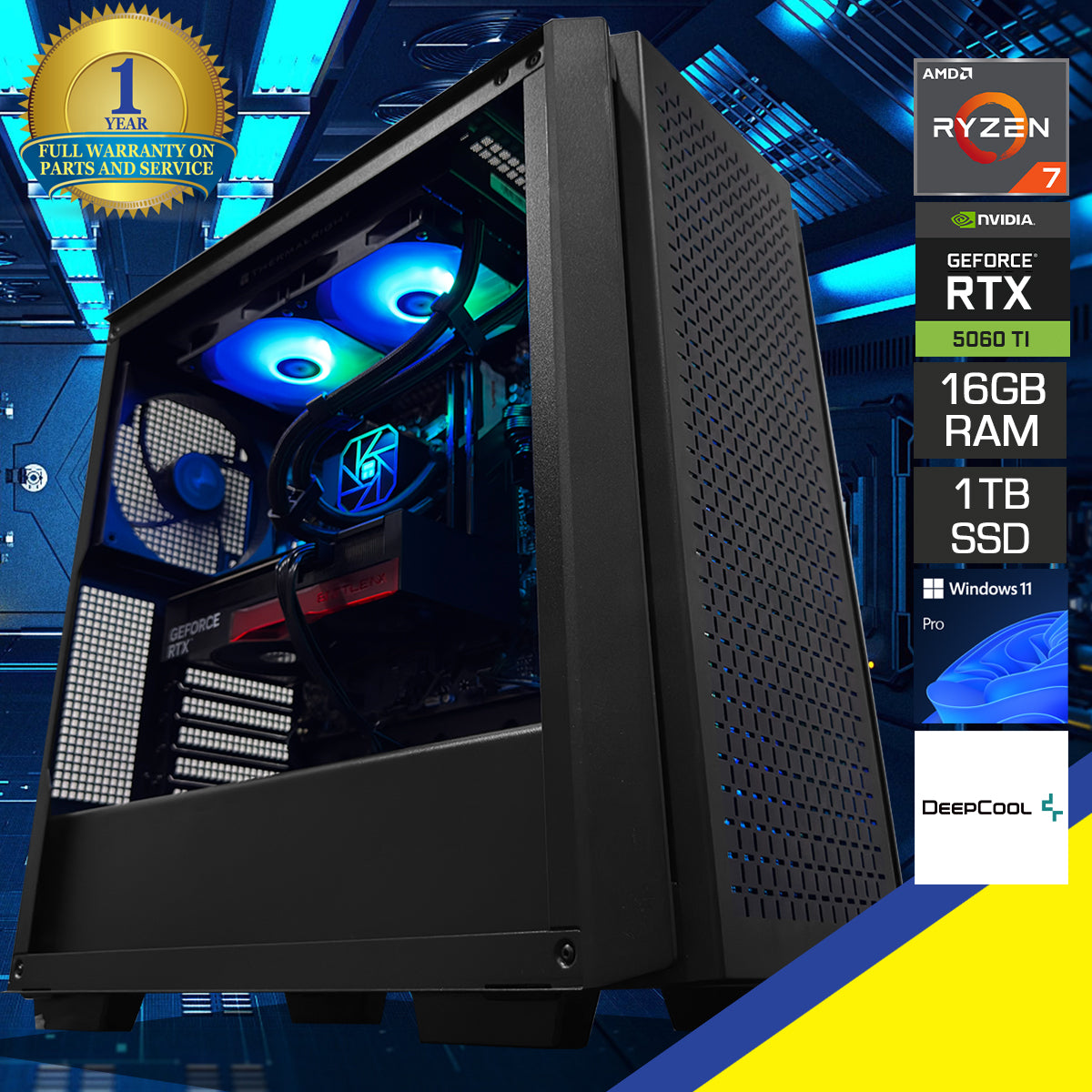 Aurora CG560 Black Desktop Gaming PC | Datablitz