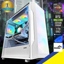 Aurora S40 White Desktop Gaming PC | DataBlitz