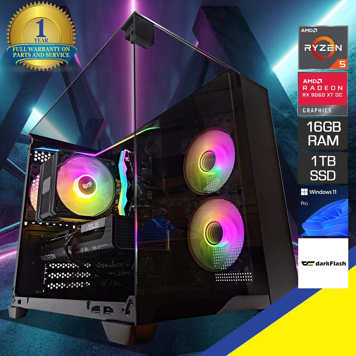 Aurora TH285M Black Desktop Gaming PC