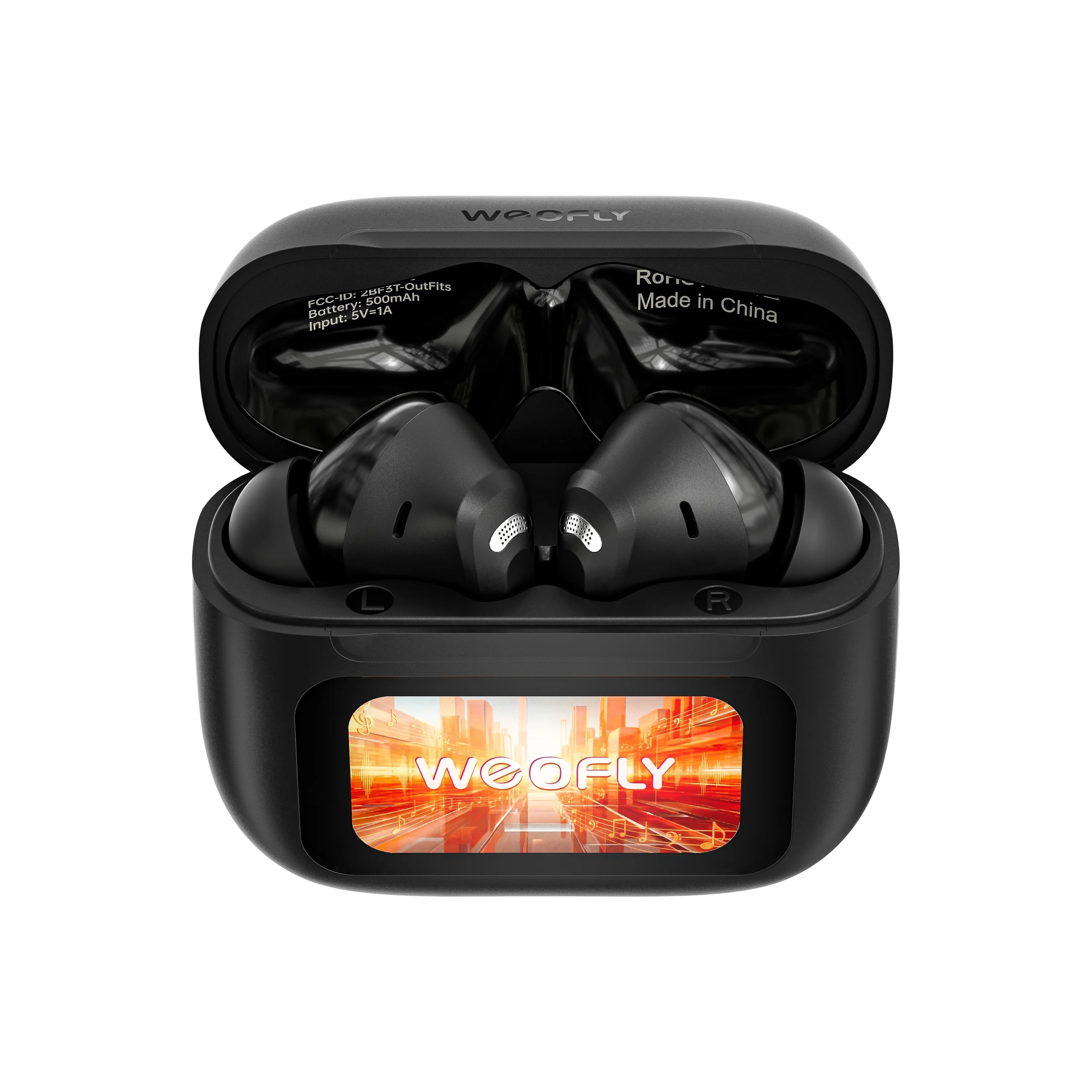 Weofly LifeFits 2 ANC Earbuds (Black, White)