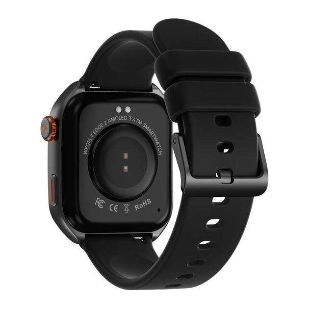 Weofly Edge 2 Smartwatch (Black, Gold, Silver) 