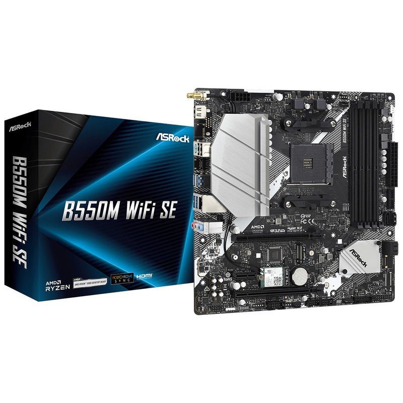 Asrock B550M Wifi SE AM4 Motherboard