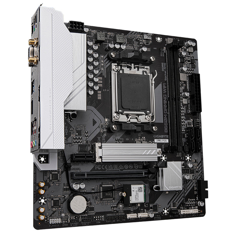 Gigabyte B650M Gaming WiFi AMD AM5 DDR5 Gaming Motherboard (rev 1.2)