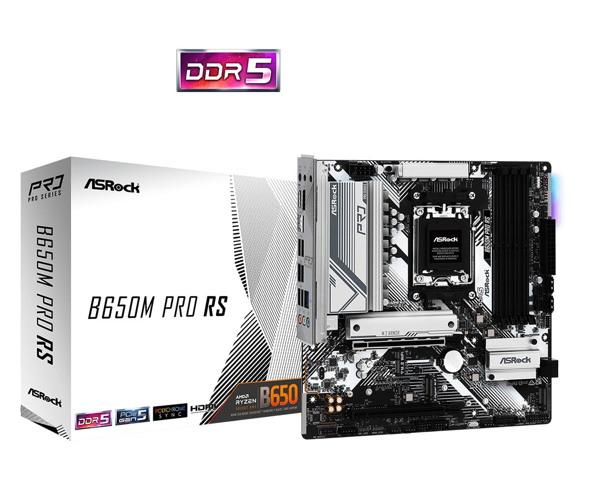 ASRock B650M Pro RS Motherboard | DataBlitz