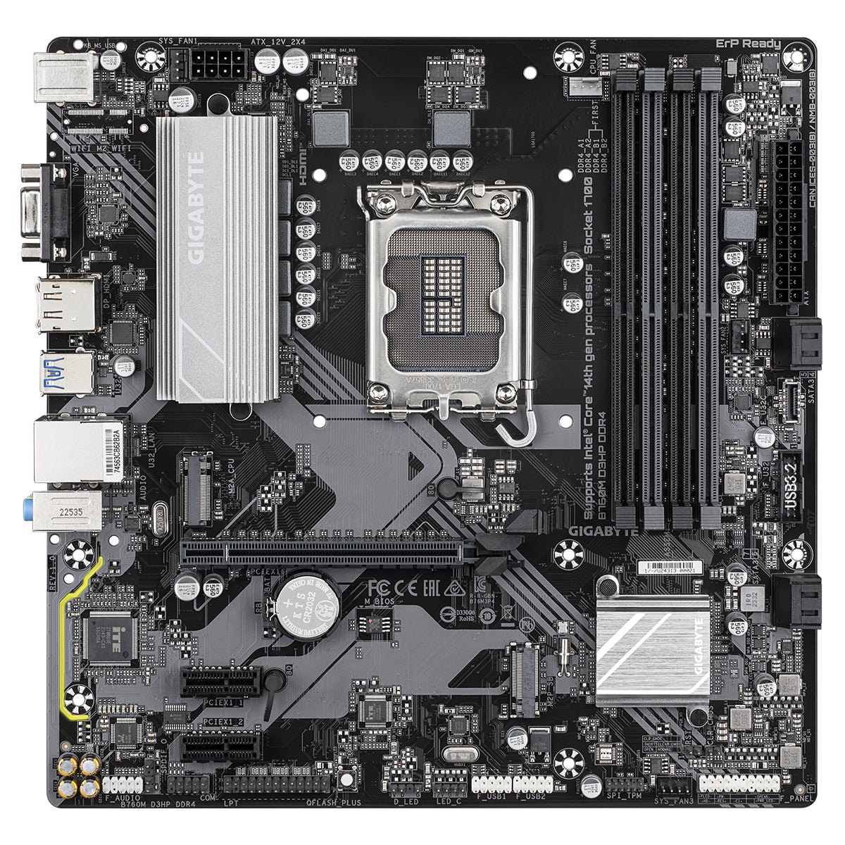 Gigabyte B760M D3HP DDR4 Intel UD Motherboard