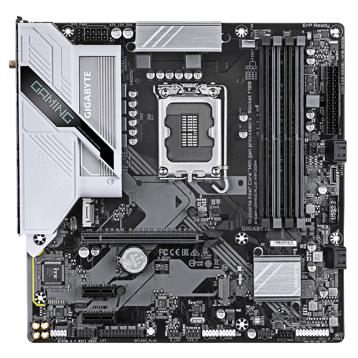 Gigabyte B760M Gaming Plus WiFi DDR4 Motherboard