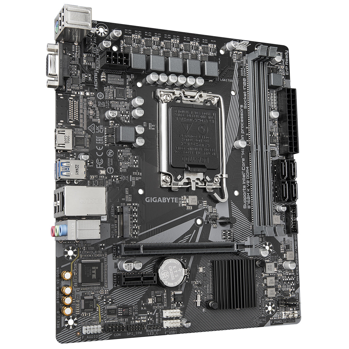 Gigabyte B760M K V2 DDR4 Intel UD Motherboard