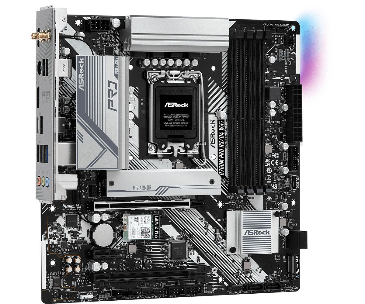 ASRock B760M Pro RS/D4 WiFi Motherboard