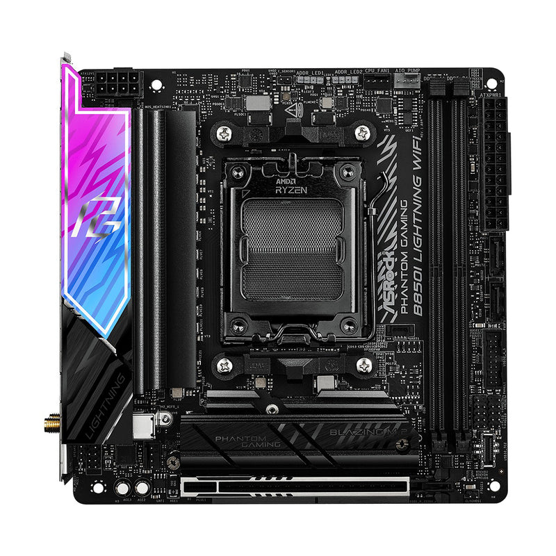 ASRock Phantom Gaming B850I Lightning WiFi DDR5 AMD Motherboard