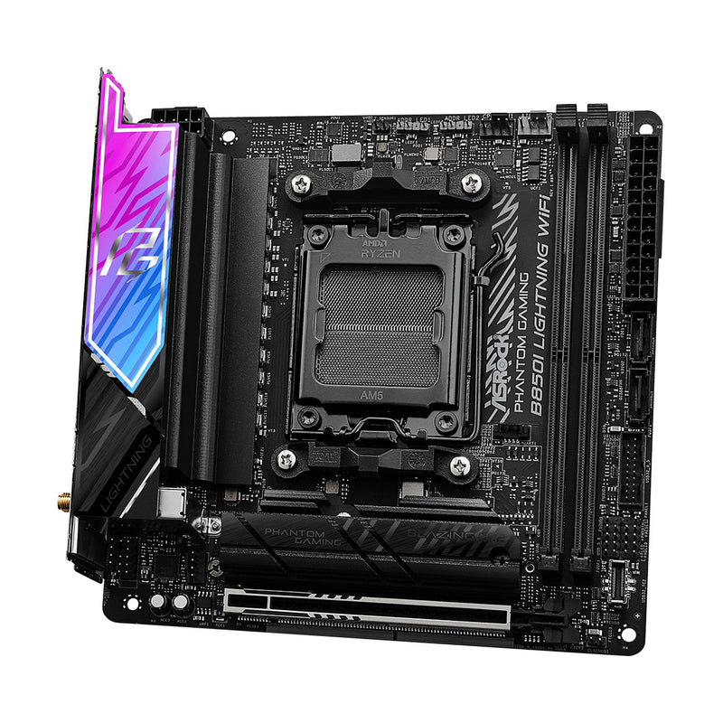 ASRock Phantom Gaming B850I Lightning WiFi DDR5 AMD Motherboard