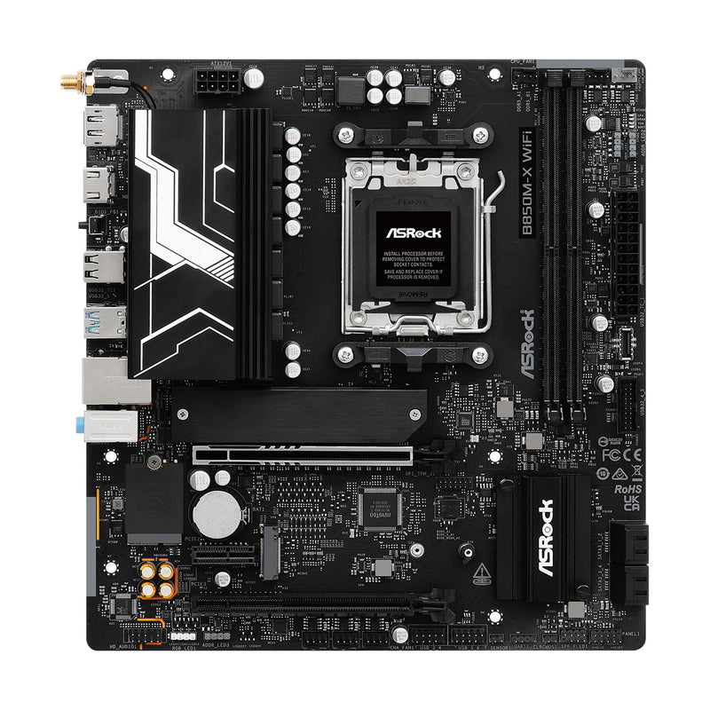 ASRock B850M-X WiFi R2.0 DDR5 AMD Motherboard