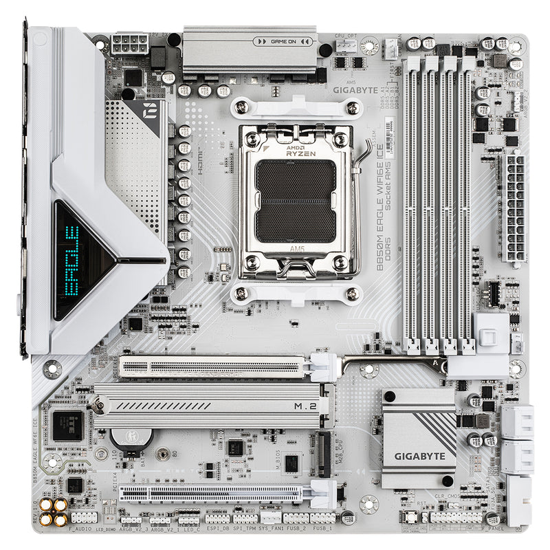 Gigabyte B850M Eagle WiFi 6E Ice DDR5 AMD Gaming Motherboard