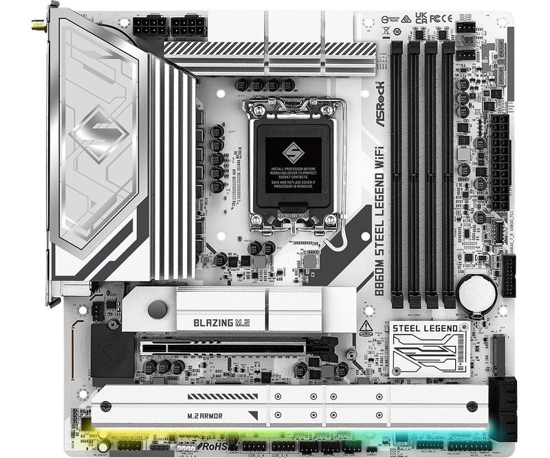 ASRock B860M Steel legend WiFi Motherboard